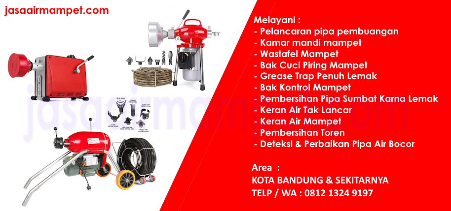 JASA SALURAN AIR MAMPET BANDUNG