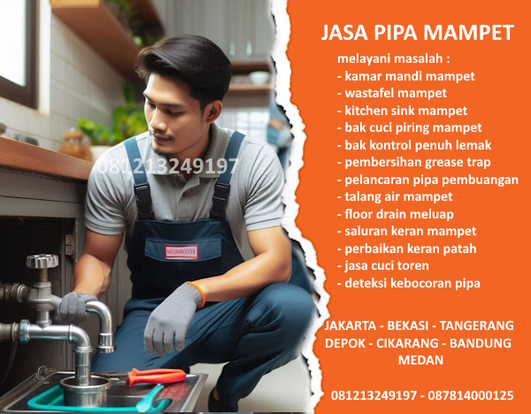 jasa saluran mampet terpercaya