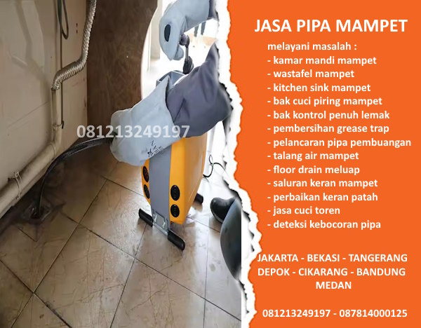 jasa pipa mampet profesional