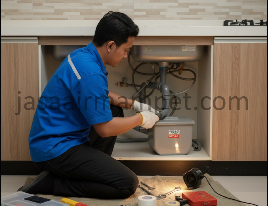 jasa pasang grease trap di Medan